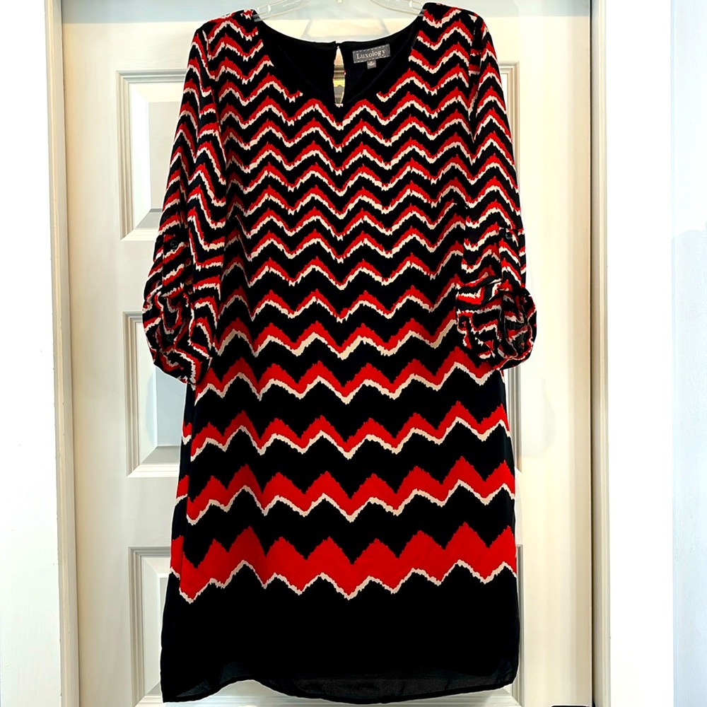 Wavey Pattern Dress